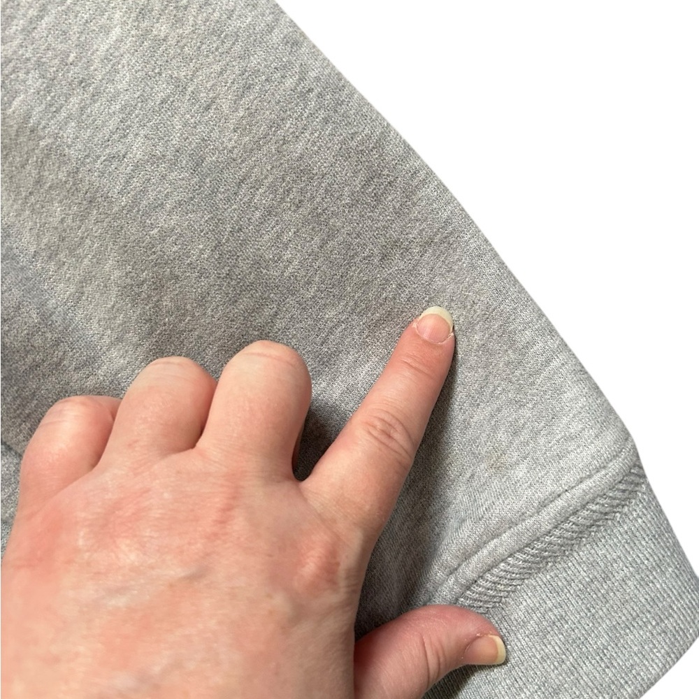 Belstaff Full Zip Sweatshirt Grey 100% Cotton Fleece Casual Sporty Active XXL - Picture 12 of 13